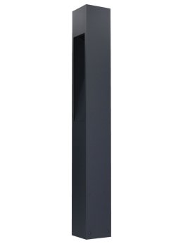 Lampa ogrodowa kwadratowa nowoczesna Modern 80cm IP44 Radex - LEDco.pl