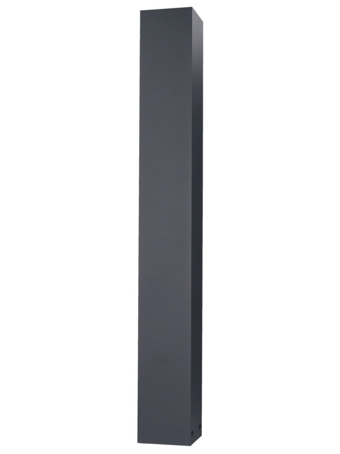 Lampa ogrodowa kwadratowa nowoczesna Modern 80cm IP44 Radex - LEDco.pl