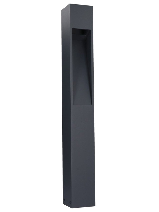 Lampa ogrodowa kwadratowa nowoczesna Modern 80cm IP44 Radex - LEDco.pl
