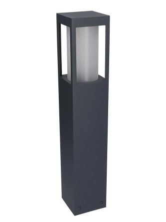 Lampa ogrodowa stojąca kwadrat słupek SQUER 55cm E27 Radex - LEDco.pl 2