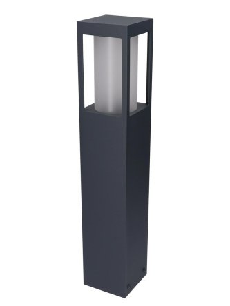 Lampa ogrodowa stojąca kwadrat słupek SQUER 55cm E27 Radex - LEDco.pl