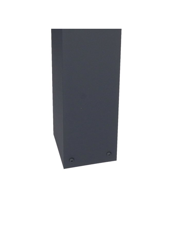 Słupek ogrodowy z kratką ONYX 75cm do oświetlenia ścieżki - LEDco.pl
