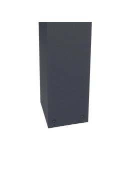 Słupek ogrodowy z kratką ONYX 75cm do oświetlenia ścieżki - LEDco.pl