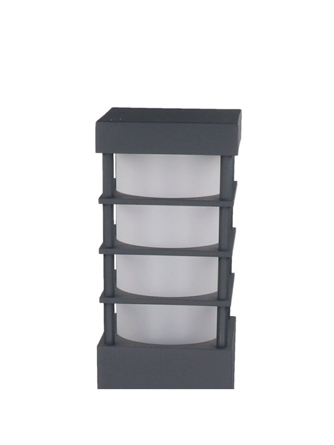 Słupek ogrodowy z kratką ONYX 75cm do oświetlenia ścieżki - LEDco.pl