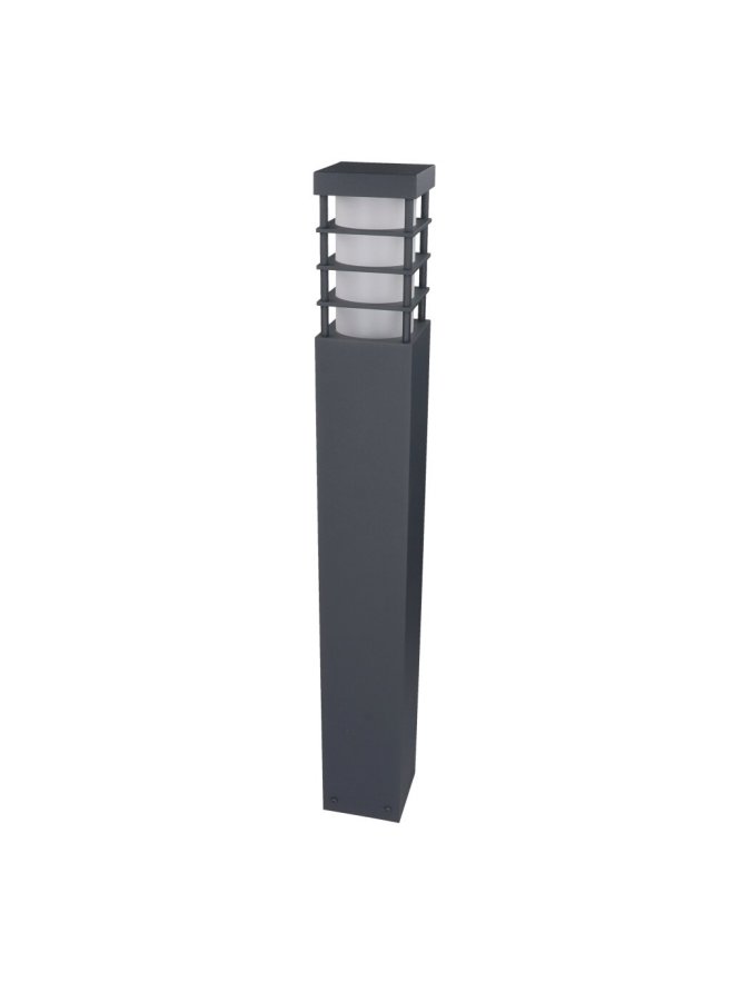 Słupek ogrodowy z kratką ONYX 75cm do oświetlenia ścieżki - LEDco.pl