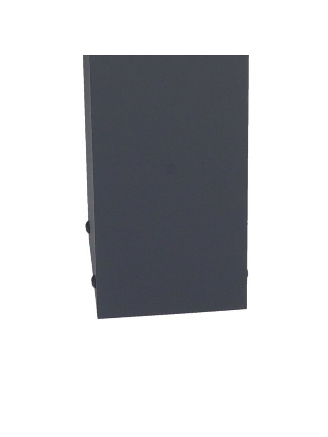Lampa ogrodowa stojąca kwadratowa ONYX 55cm słupek z kratką - LEDco.pl