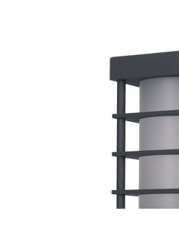 Lampa ogrodowa ONYX 30cm słup z kratką do oświetlenia ścieżki - LEDco.pl