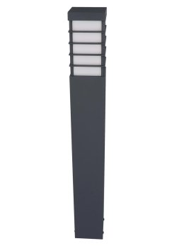 Lampa ogrodowa kwadratowa nowoczesna MERIVA 80cm słupek E27 - LEDco.pl