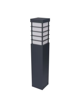 Lampa ogrodowa kwadratowa słupek oświetleniowy MERIVA 55cm - LEDco.pl