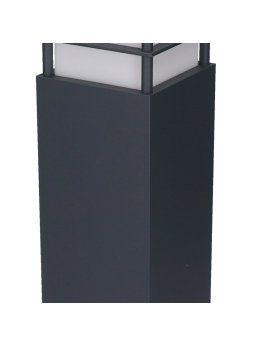 Lampa ogrodowa kwadratowa słupek oświetleniowy MERIVA 55cm - LEDco.pl