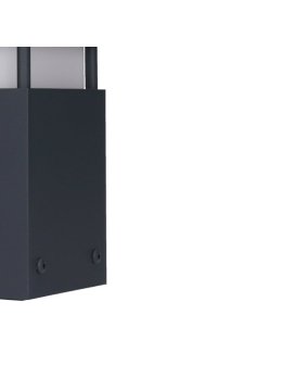 Lampa zewnętrzna kwadratowa z kratką do ogrodu MERIVA 30cm - LEDco.pl