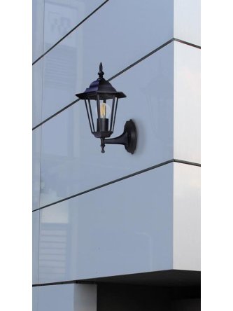 Kinkiet zewnętrzny K-5009A UP czarna z serii STANDARD 2