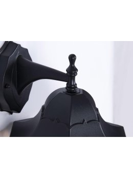 Kinkiet zewnętrzny K-5006A DOWN czarna z serii LOZANA