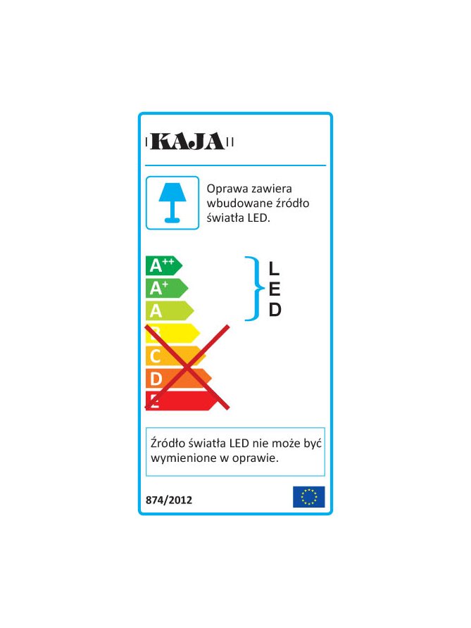 Lampka biurkowa K-BL1072 biała z serii MIDA