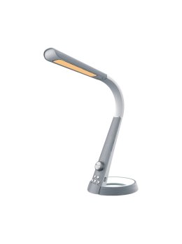 Lampka biurkowa K-BL1063 srebrna z serii BERKANE