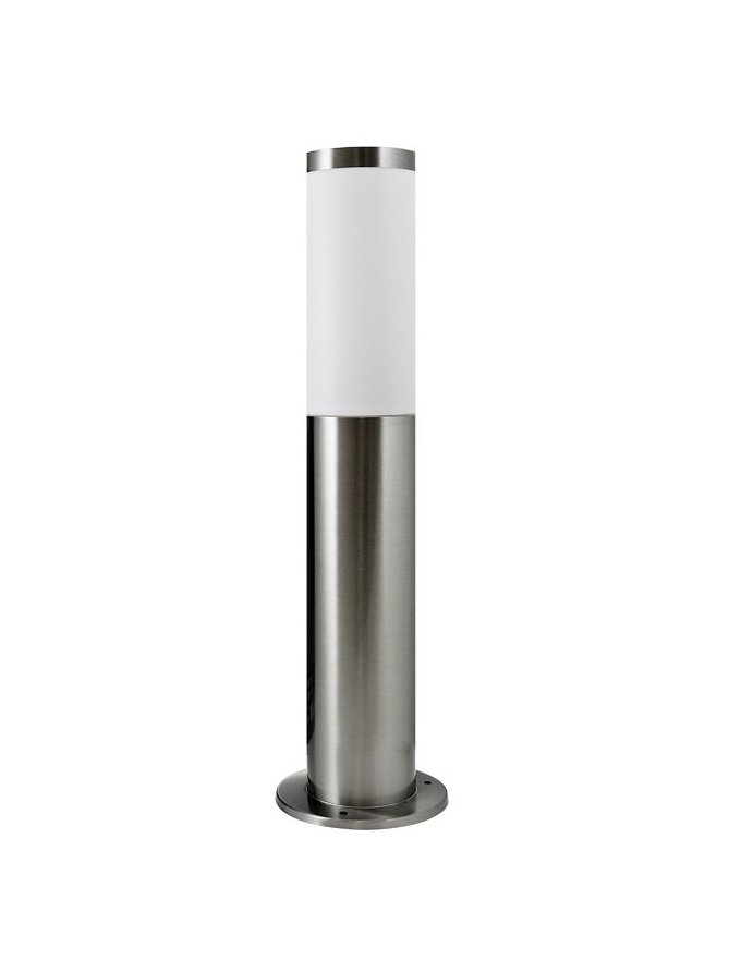 Lampa ogrodowa inox LIVIA 45cm tuba do oświetlenia ścieżki - LEDco.pl