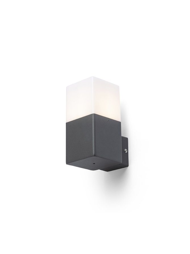 CLYDE ścienna antracyt  230V E27 28W IP44