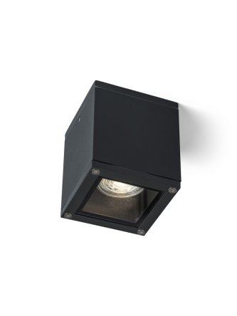 KEIG sufitowa czarna 230V GU10 35W IP65