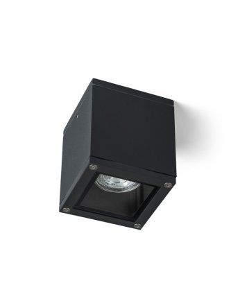 KEIG sufitowa czarna 230V GU10 35W IP65 2