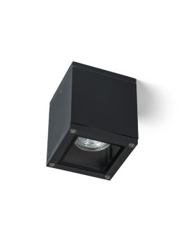 KEIG sufitowa czarna 230V GU10 35W IP65
