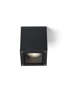 KEIG sufitowa czarna 230V GU10 35W IP65
