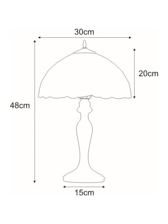 Lampka stołowa K-G12550 z serii FRUIT 2