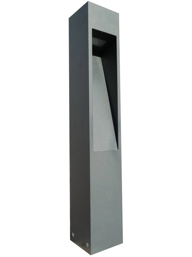 Lampa ogrodowa kwadratowa nowoczesna Modern 60cm IP44 Radex - LEDco.pl