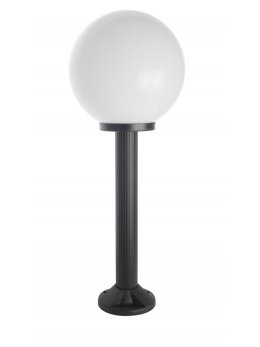 Słupek ogrodowy z kulą 30cm KULE 60 wysokość 80cm E27
