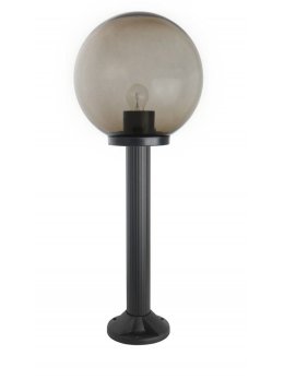 Słupek ogrodowy z kulą 30cm KULE 60 wysokość 80cm E27