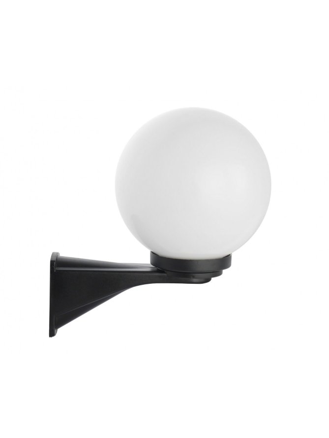 Lamp ogrodowa kinkiet KULE 60 klosz 20cm - sklep LEDco.pl