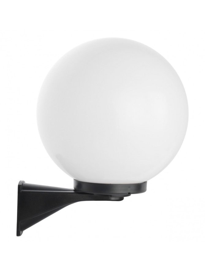 Lamp ogrodowa kinkiet KULE 60 klosz 30cm - sklep LEDco.pl