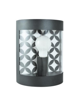 Plafon ogrodowy lampa ścienna POLUX Kinkiet MURET E27 - LEDco.pl