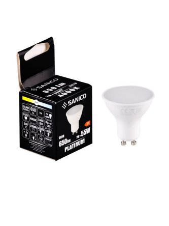 Żarówka LED Polux gu10 7W 4000K 305701 GoldLux - LEDco.pl 2