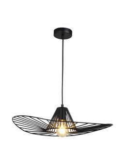 Lampa wisząca loft druciana ażurowa żyrandol ABANO 317186 - LEDco.pl
