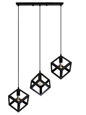 Lampa wisząca nowoczesna loftowa SWEDEN 3 x E27 310361 - LEDco.pl