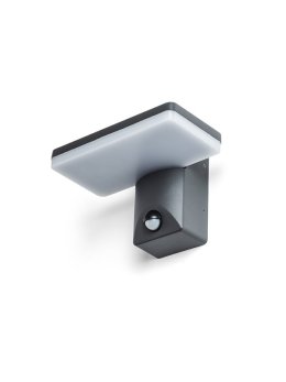 RINA PIR ścienna antracyt  230V LED 12W IP65  3000K