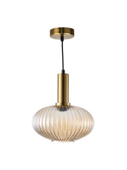 Lampa wisząca zwis żyrandol NORFOLK AMBER 317384 - LEDco.pl