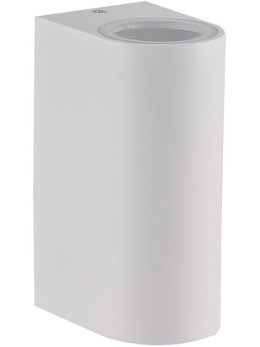 Kinkiet ogrodowy BOSTON biały 2xGU10 góra dół 313348 - LEDco.pl