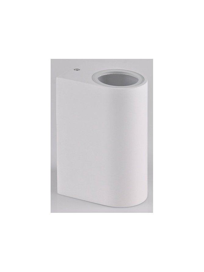 Kinkiet ogrodowy BOSTON biały 2xGU10 góra dół 313348 - LEDco.pl