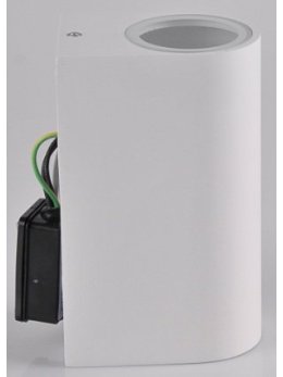Kinkiet ogrodowy BOSTON biały 2xGU10 góra dół 313348 - LEDco.pl