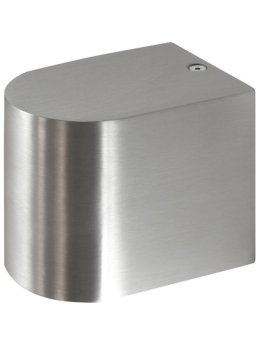 Kinkiet ogrodowy okrągły BOSTON GU10 srebrny w dół 304575 - LEDco.pl