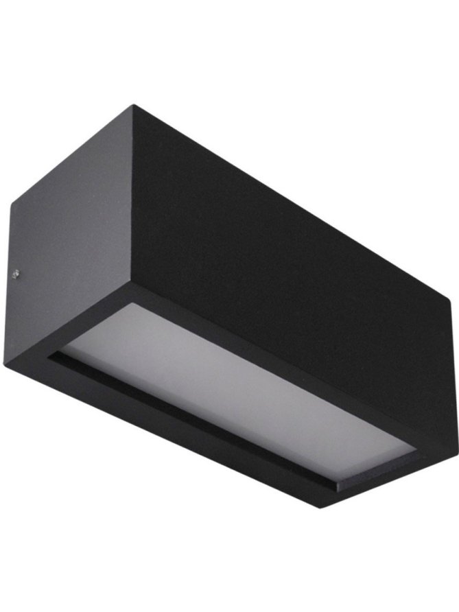 Kinkiet ogrodowy elewacyjny prostokątny TOKIO E27 320001 - LEDco.pl
