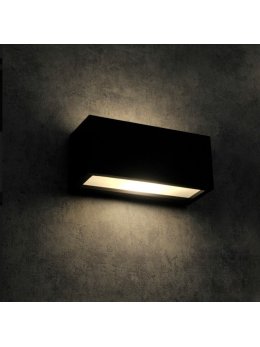 Kinkiet ogrodowy elewacyjny prostokątny TOKIO E27 320001 - LEDco.pl