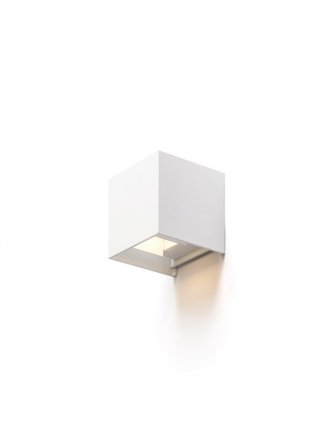 TITO SQ DIMM ścienna biała  230V LED 2x3W IP65  3000K