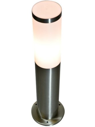 Lampa ogrodowa inox LIVIA 45cm tuba do oświetlenia ścieżki - LEDco.pl 2