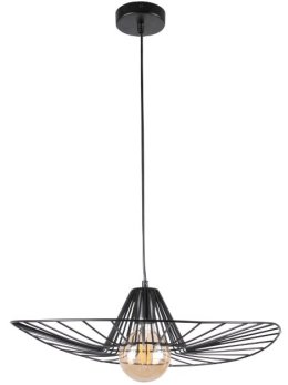 Lampa wisząca loft druciana ażurowa żyrandol ABANO 317186 - LEDco.pl