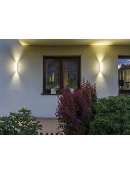 Nowoczesne kinkiety zewnętrzne antracyt TIN M1401 W - sklep LEDco.pl