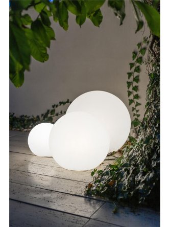 Zestaw 3 świecących kul ogrodowych Cumulus (S+M+L) - sklep LEDco.pl 2