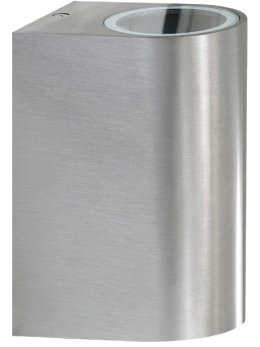 Kinkiet ogrodowy okrągły BOSTON 2xGU10 srebrny 304599 - LEDco.pl