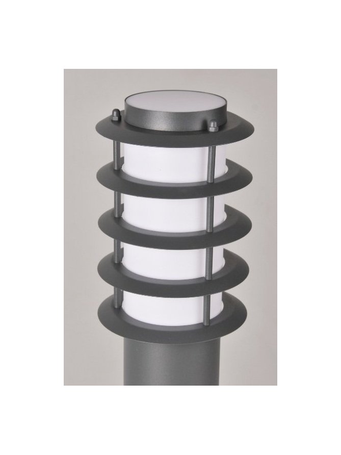 Lampa ogrodowa szara tuba SERENA 45cm 315120 GoldLux - LEDco.pl